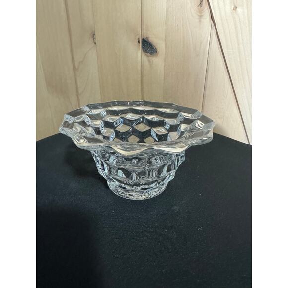 Vintage Fosteria Condiment Set - Bowl, Spoon, & Underplate - Picture 6 of 10